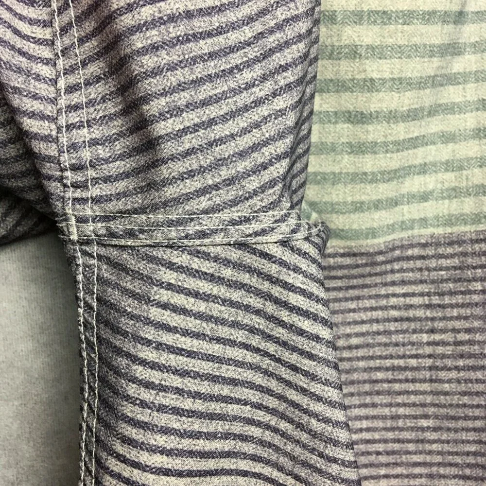 Ezekiel Mens Board Shorts size‎ 30 Gray Purple Striped Polyester Spandex Stretch